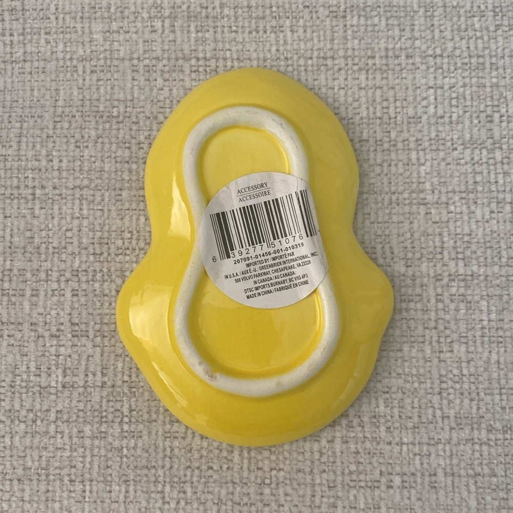 Yellow Duck Display Plate - Picture 2 of 4